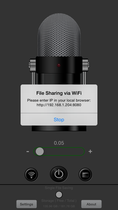 Voice-activated Recorder Screenshots