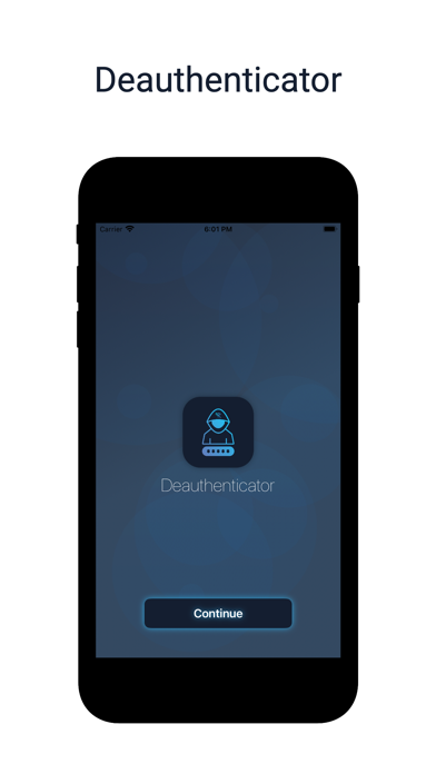 Deauthenticator Screenshots
