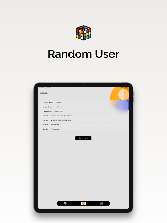 ภาพหน้าจอของ Randomizer | Generate Randoms iPad