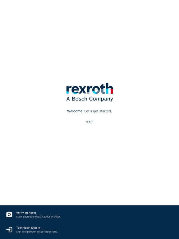 Bosch Rexroth iPad Screenshots
