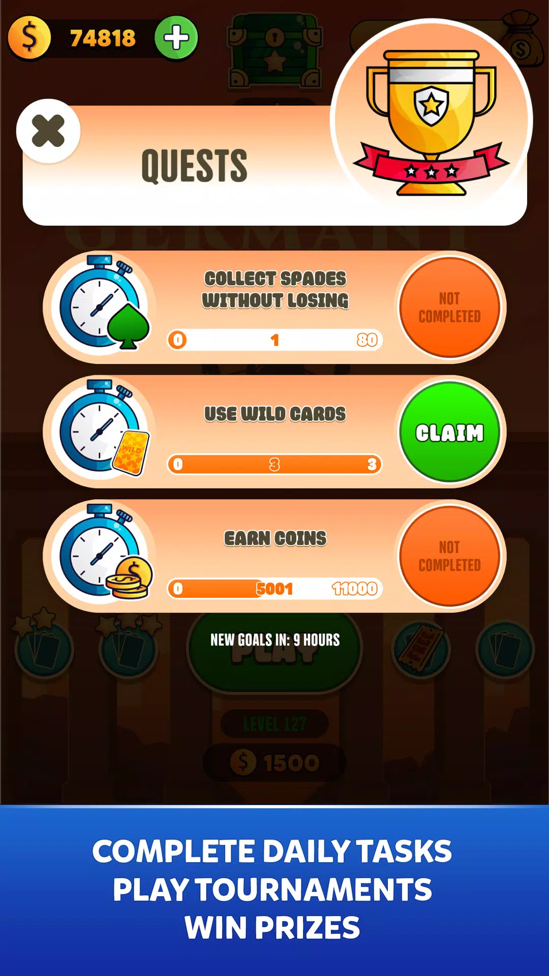 Solitaire Jazz Travel Screenshots