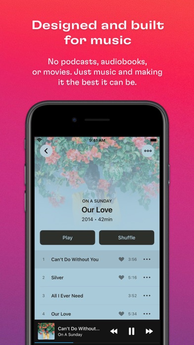 Doppler MP3 & FLAC Player Screenshots