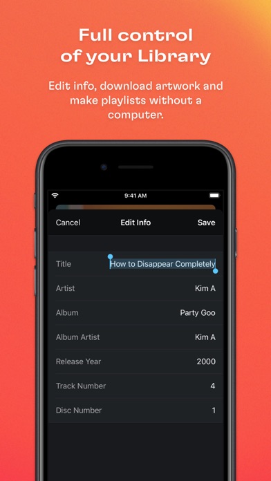 Doppler MP3 & FLAC Player Screenshots