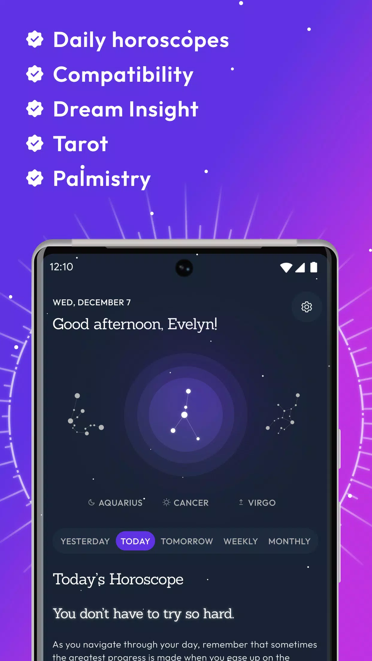 AstroDestiny: Daily Horoscope স্ক্রিনশট