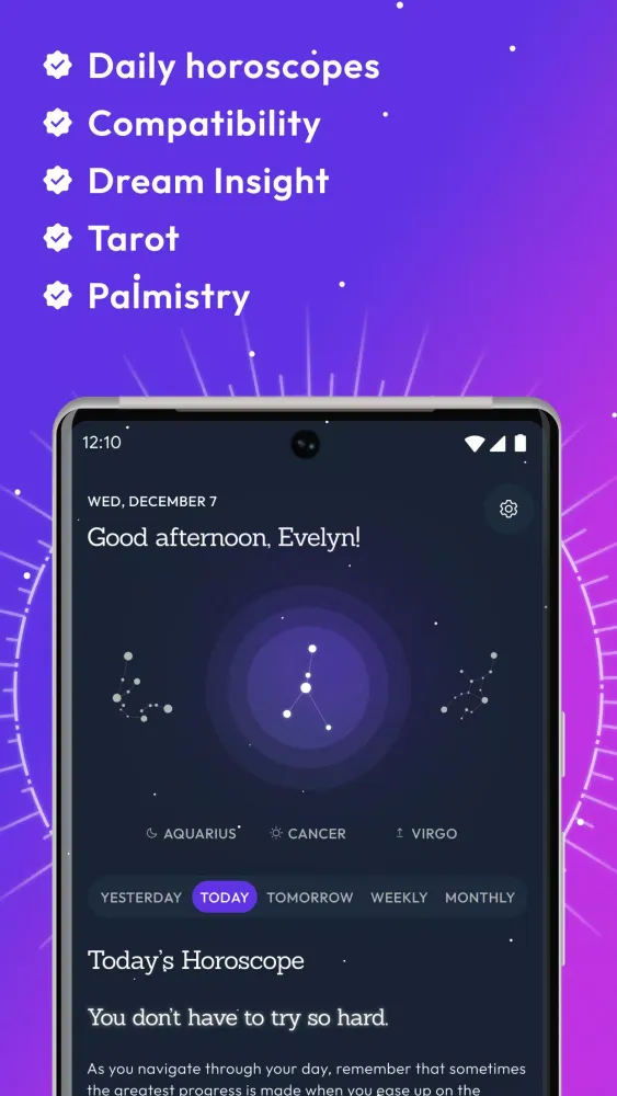 AstroDestiny: Daily Horoscope Screenshots