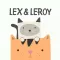 Lex and Leroy Best of Friends Stickers