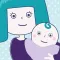 Mom and Baby Adelle Stickers