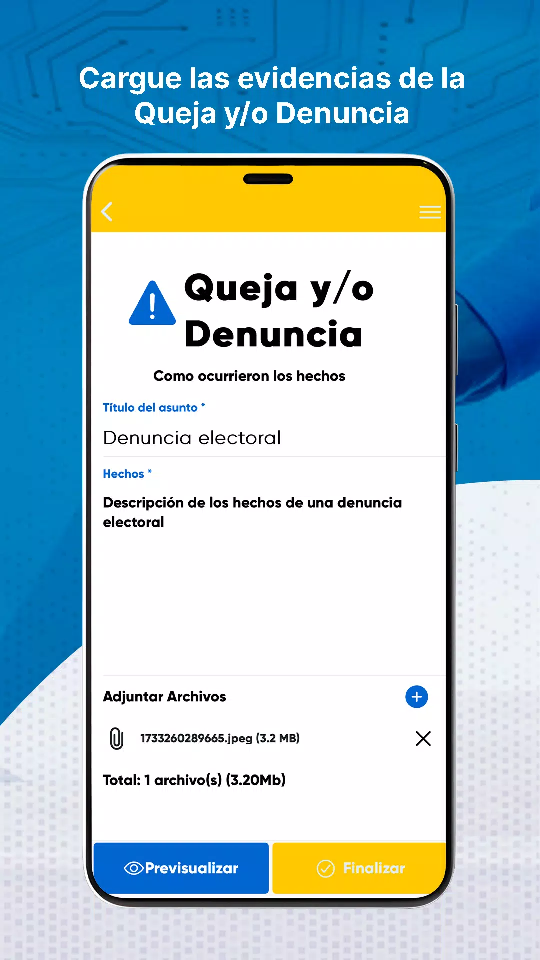 Uriel quejas - denuncias سکرین شاٹس