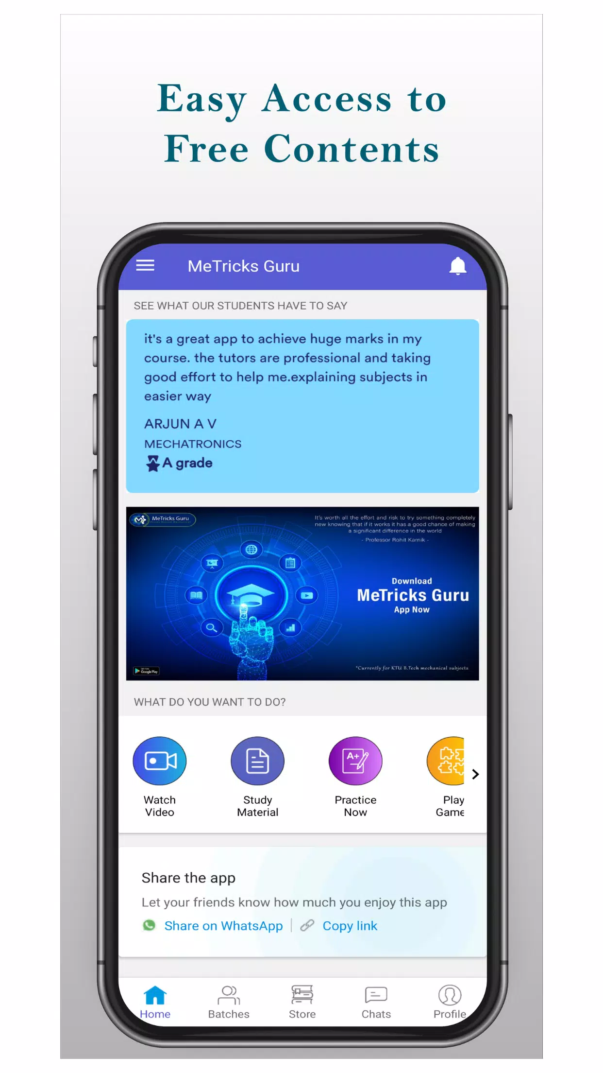 MeTricks Guru - The KTU Tuitio Screenshots
