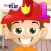 Fire Fighter Kid Goes to School: First Grade Learning Games