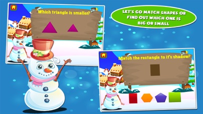 Snowman Preschool Math Games Screenshots