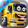 Trucks Jigsaw Puzzles: Kids Trucks Cartoon Puzzles