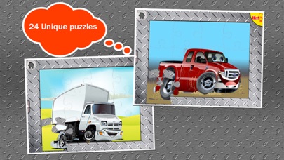 Trucks Jigsaw Puzzles: Kids Trucks Cartoon Puzzles Screenshots