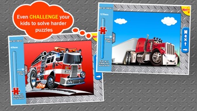 Trucks Jigsaw Puzzles: Kids Trucks Cartoon Puzzles Screenshots