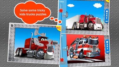 Trucks Jigsaw Puzzles: Kids Trucks Cartoon Puzzles Screenshots