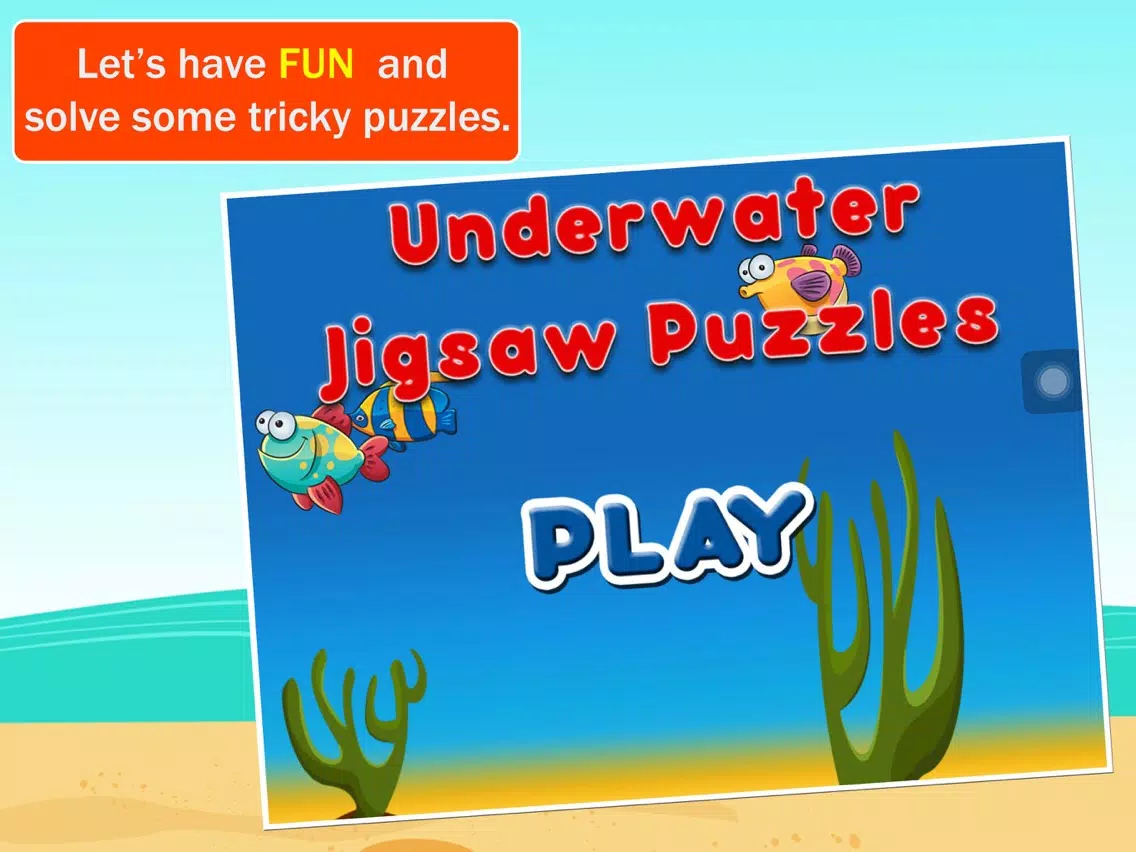Underwater Jigsaw Puzzles - Animals Under the Sea iPad Screenshots