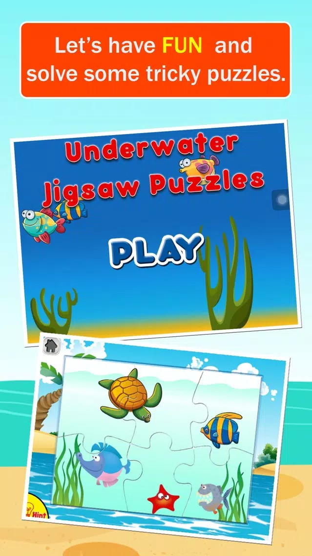 Underwater Jigsaw Puzzles - Animals Under the Sea Screenshots