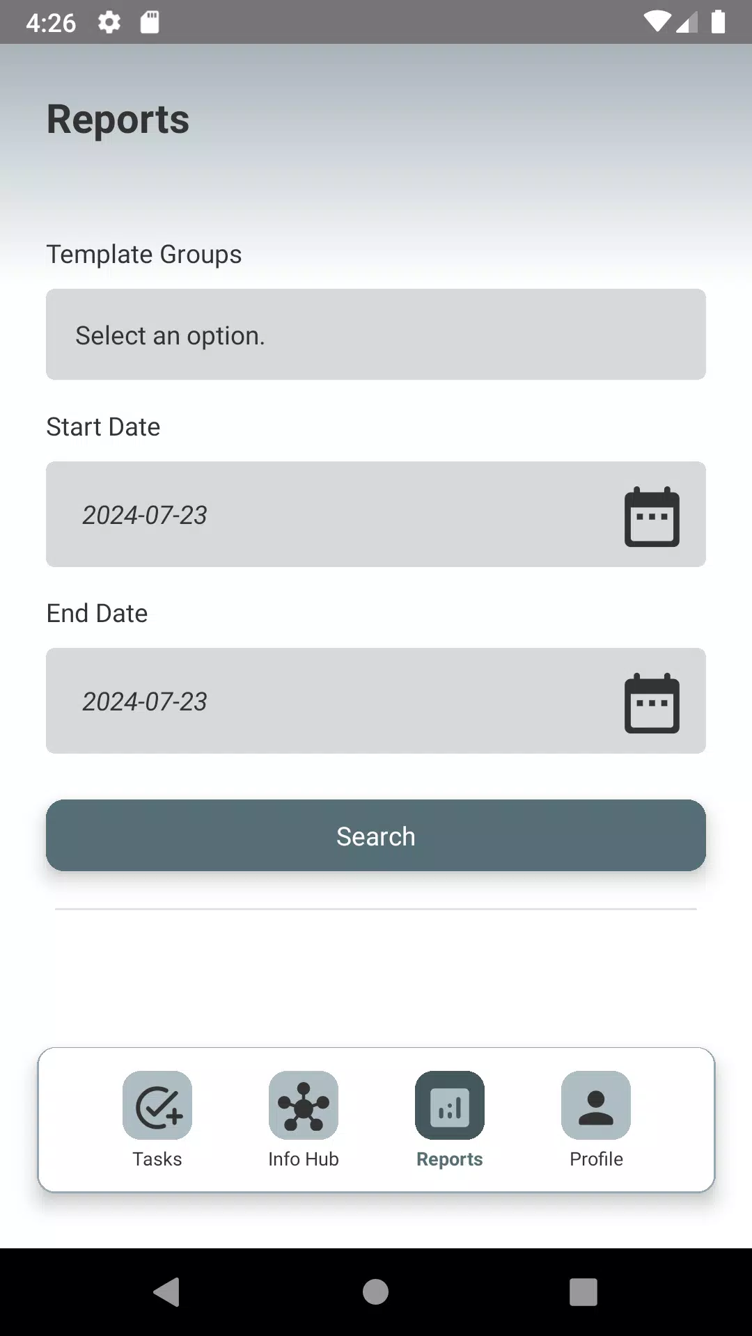 Optrack Screenshots