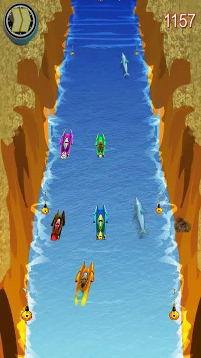 ภาพหน้าจอของ Powerboat Racing Free - Championship Speed Boat Edition