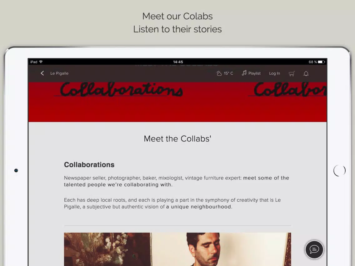 Le Pigalle Paris iPad 应用截图