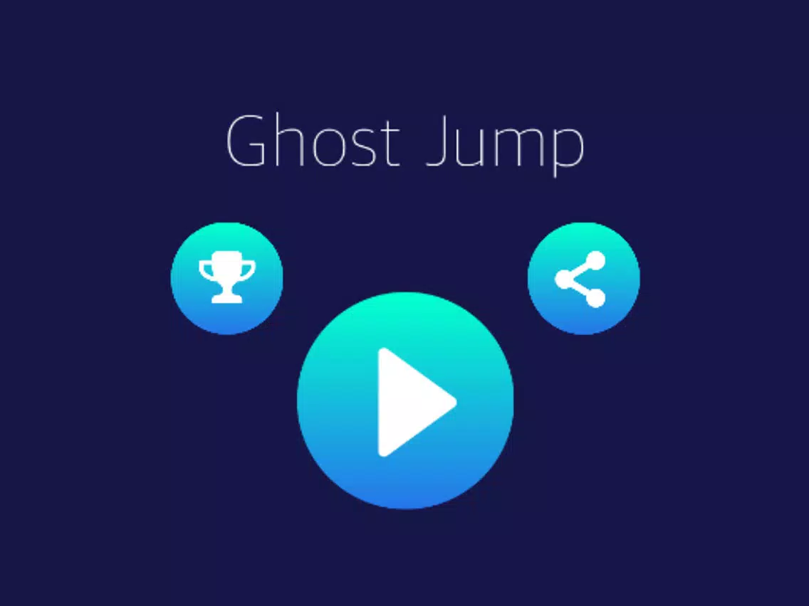 Ghost Jump (no ads) - Endless Time Killer Game iPad Screenshots