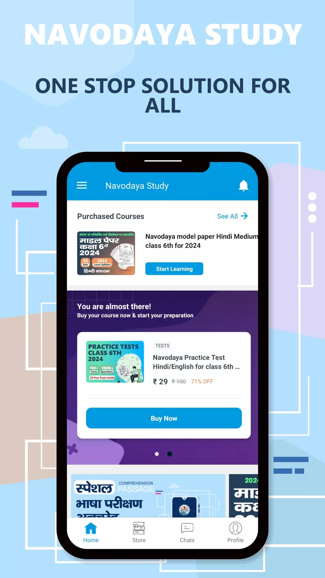 Navodaya Study Screenshots