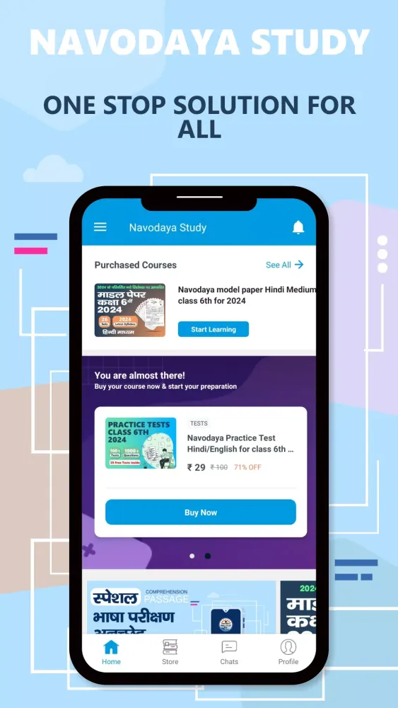 Navodaya Study Screenshots