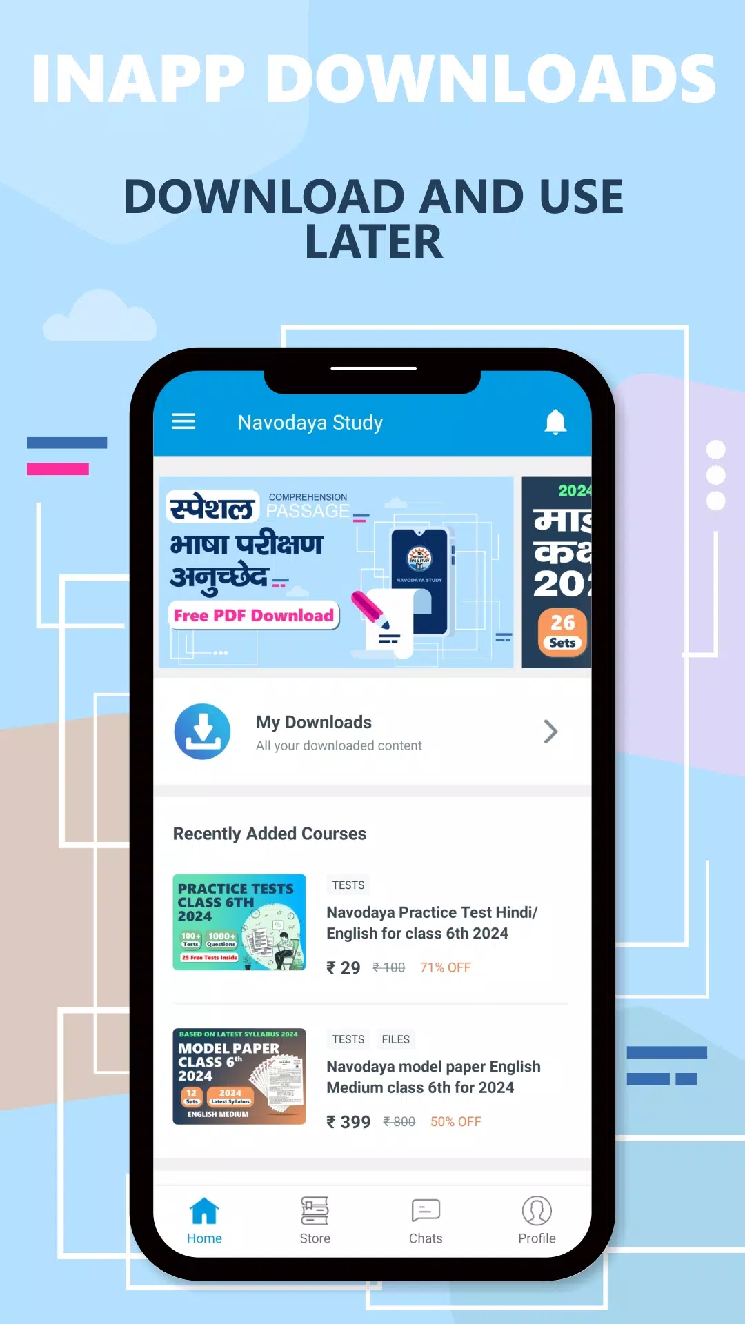 Navodaya Study Screenshots