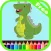 Dinosaurs Coloring Book For Kids Game Free