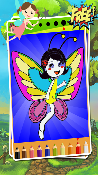My Fairy Coloring Book - Fairy Coloring Game Screenshots