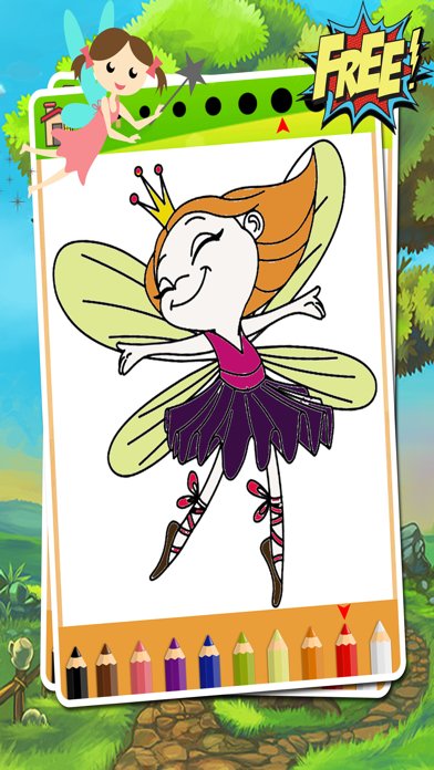 My Fairy Coloring Book - Fairy Coloring Game Screenshots