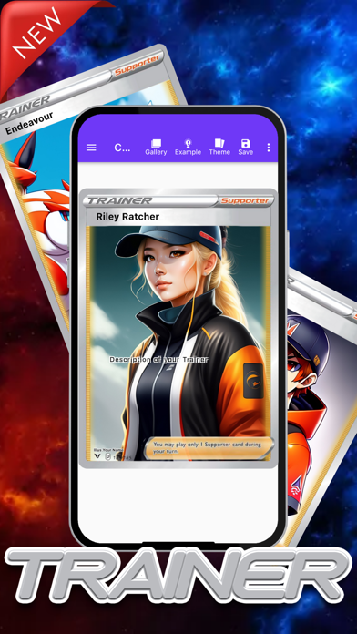 Card Maker Creator for Pokemon Screenshots