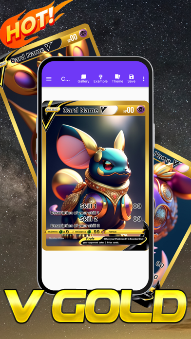 Card Maker Creator for Pokemon Screenshots