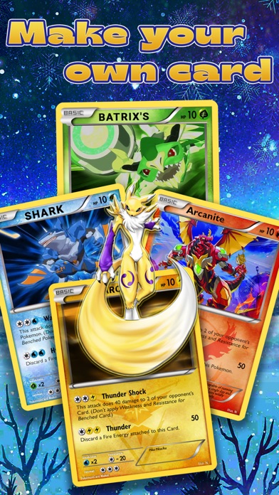 Card Maker Creator for Pokemon Screenshots
