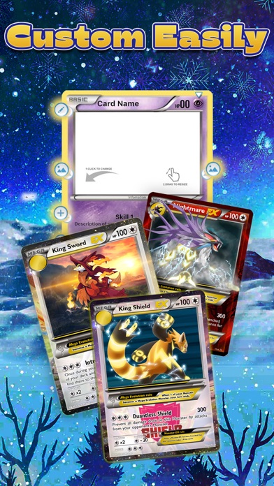 Card Maker Creator for Pokemon Screenshots