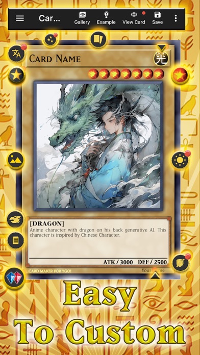 Card Maker Creator for YugiOh Screenshots