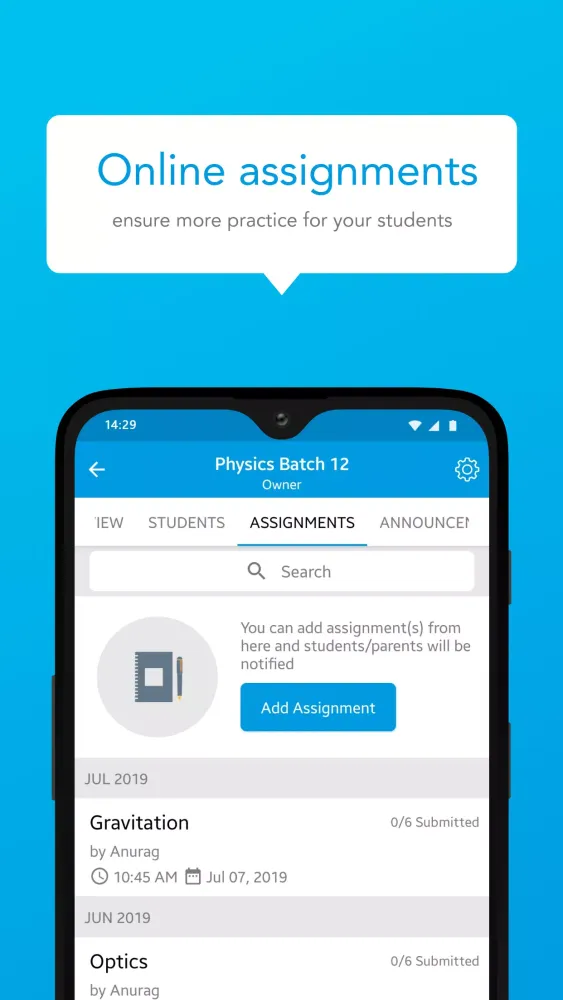 OpenCourse Screenshots