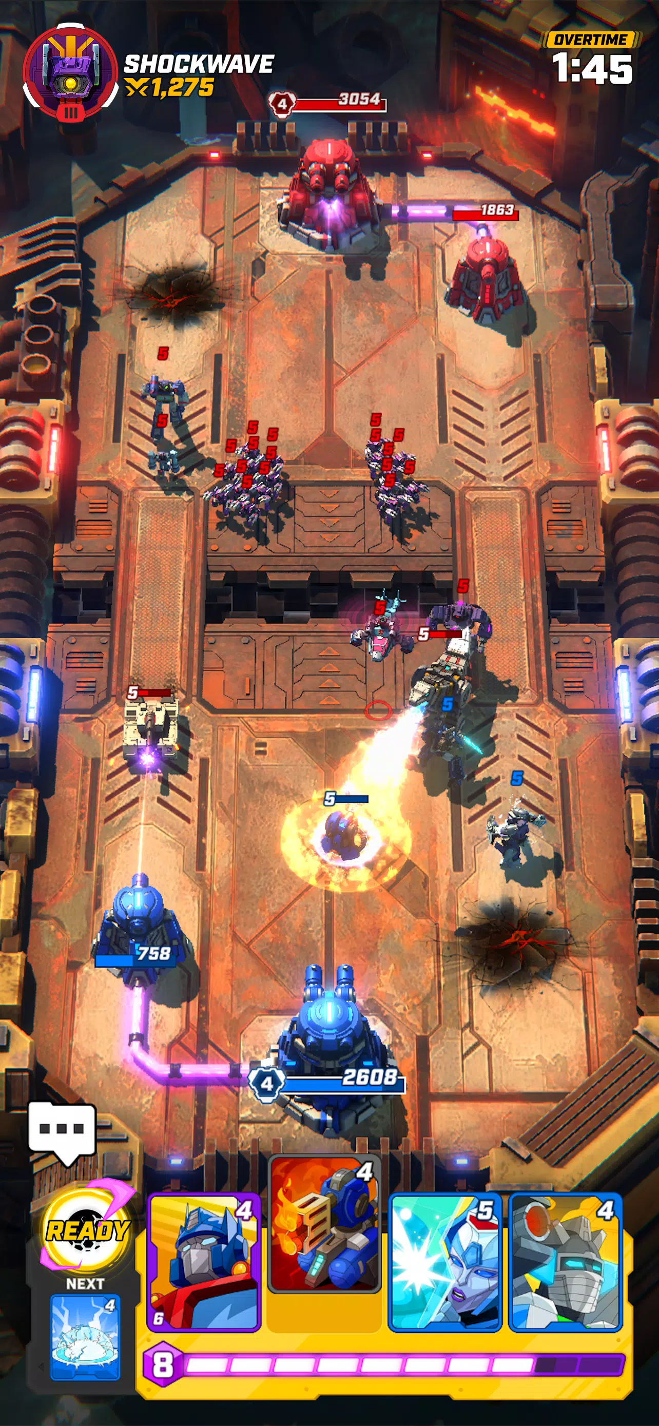 TRANSFORMERS: Tactical Arena Screenshots