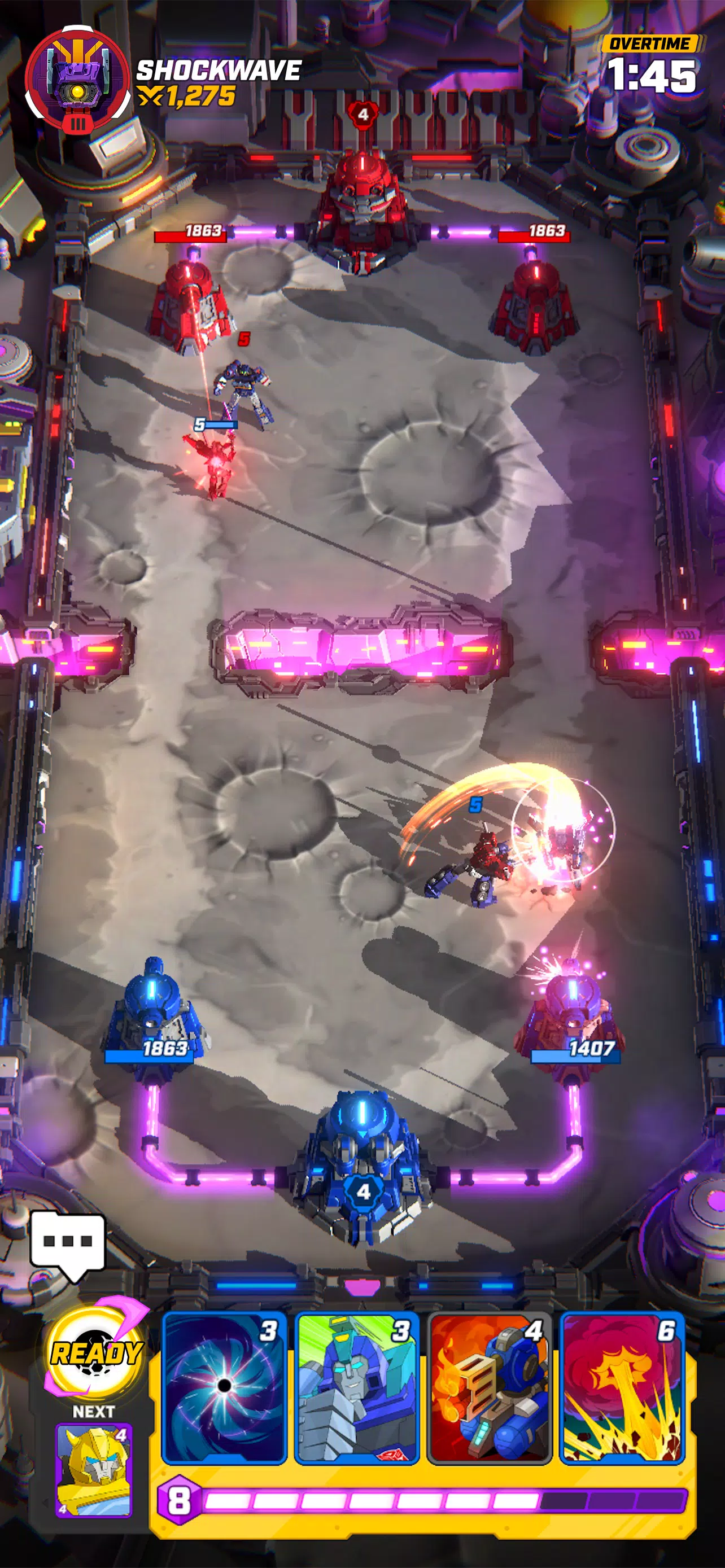 TRANSFORMERS: Tactical Arena Screenshots