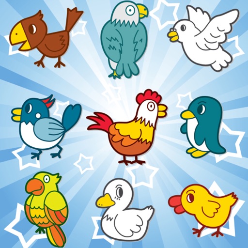 Birds Match Games for Toddlers Birds Match Games for Toddlers
