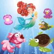 Mermaids and Fishes for Toddlers and Kids : discover the ocean !