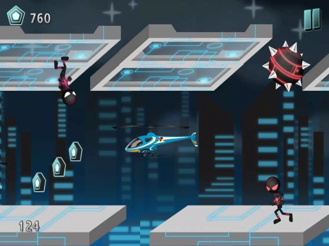 Absolute Stickman - Zero Gravity Edition PRO iPad スクリーンショット