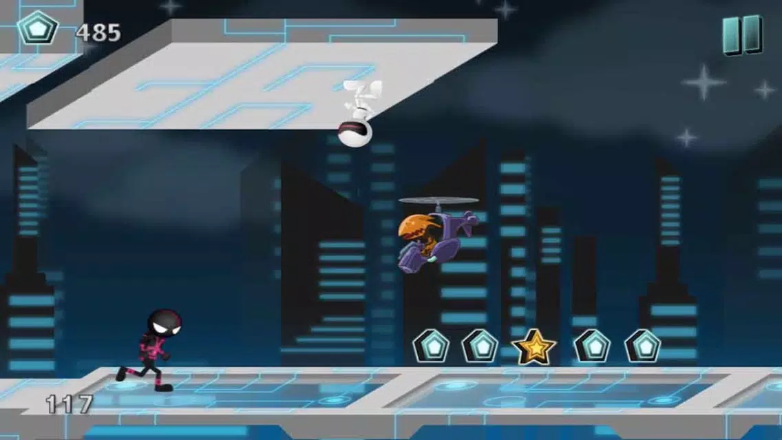 Absolute Stickman - Zero Gravity Edition PRO スクリーンショット