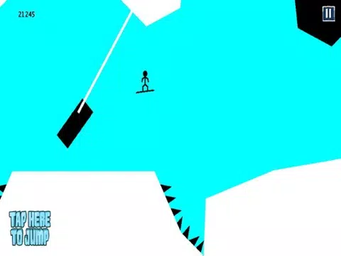 Absolute eXtreme Stickman Snowboarding - Wild & Crazy Stunts Snow Boarder Edition iPad Screenshots