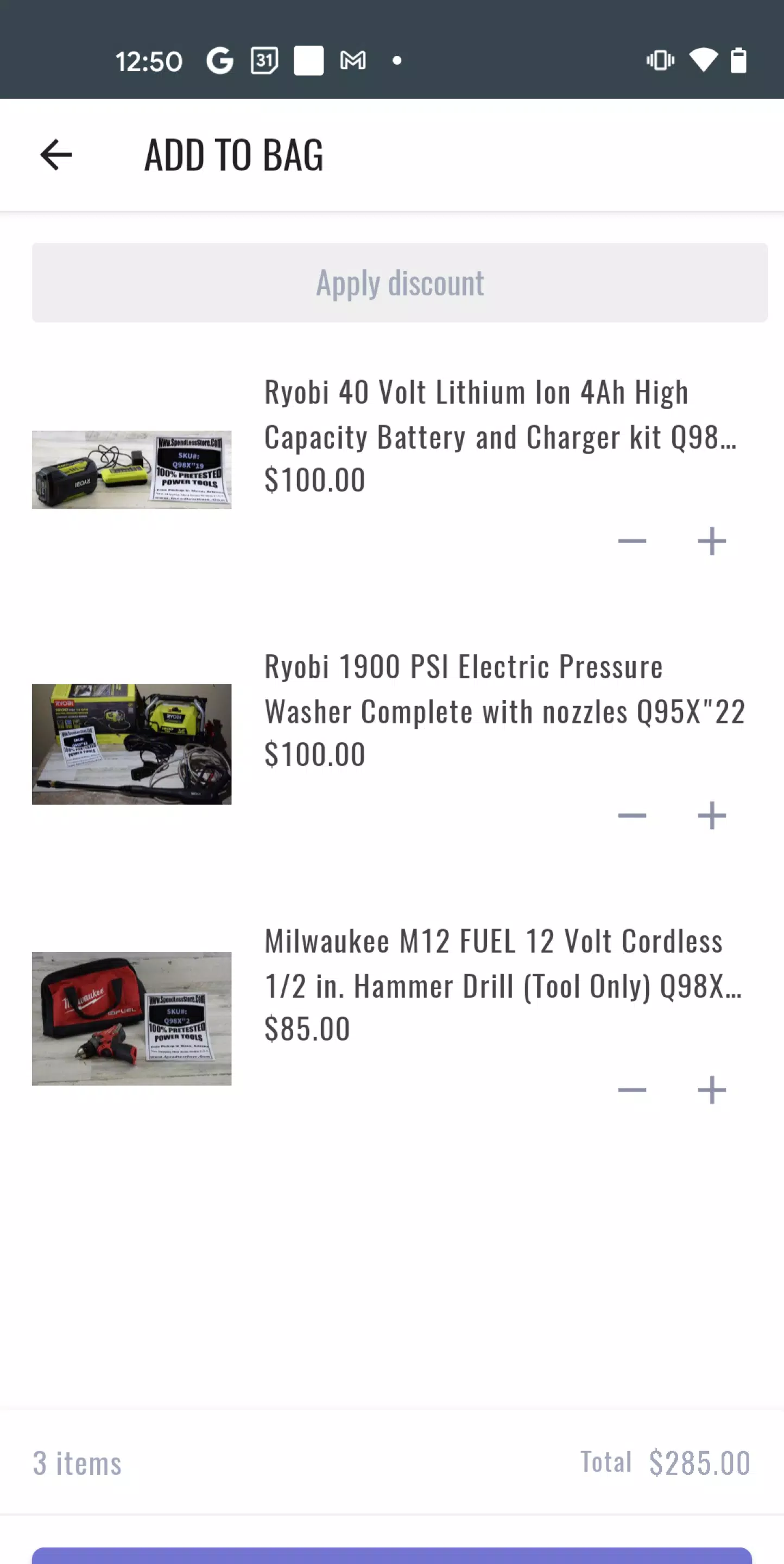 Spend Less Store Screenshots