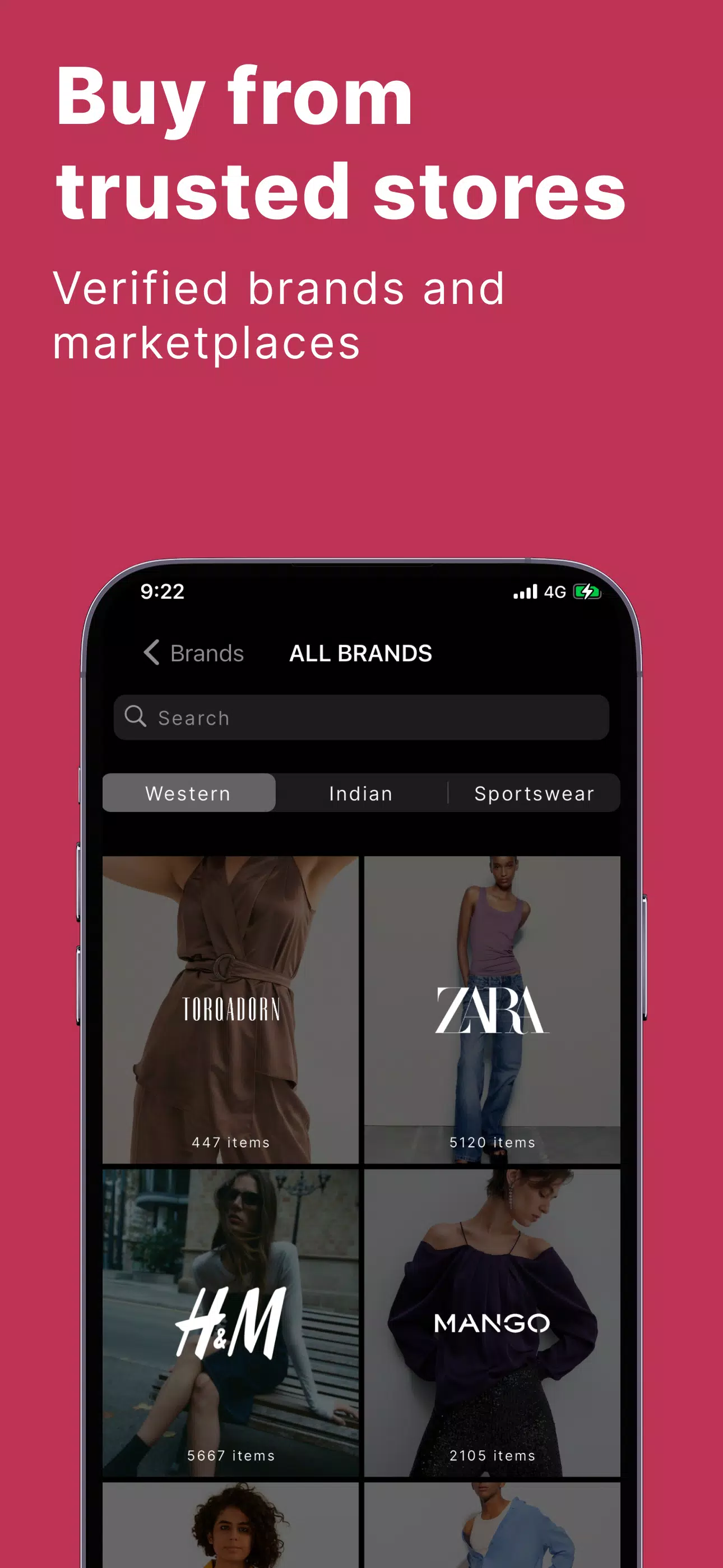 ALT - Fashion Search Screenshots
