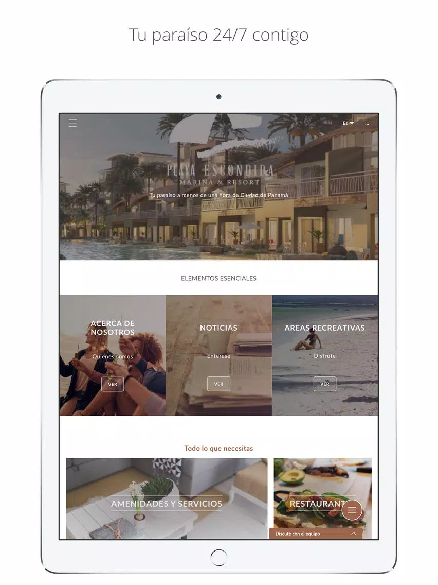 Playa Escondida Resort Panamá iPad Screenshots