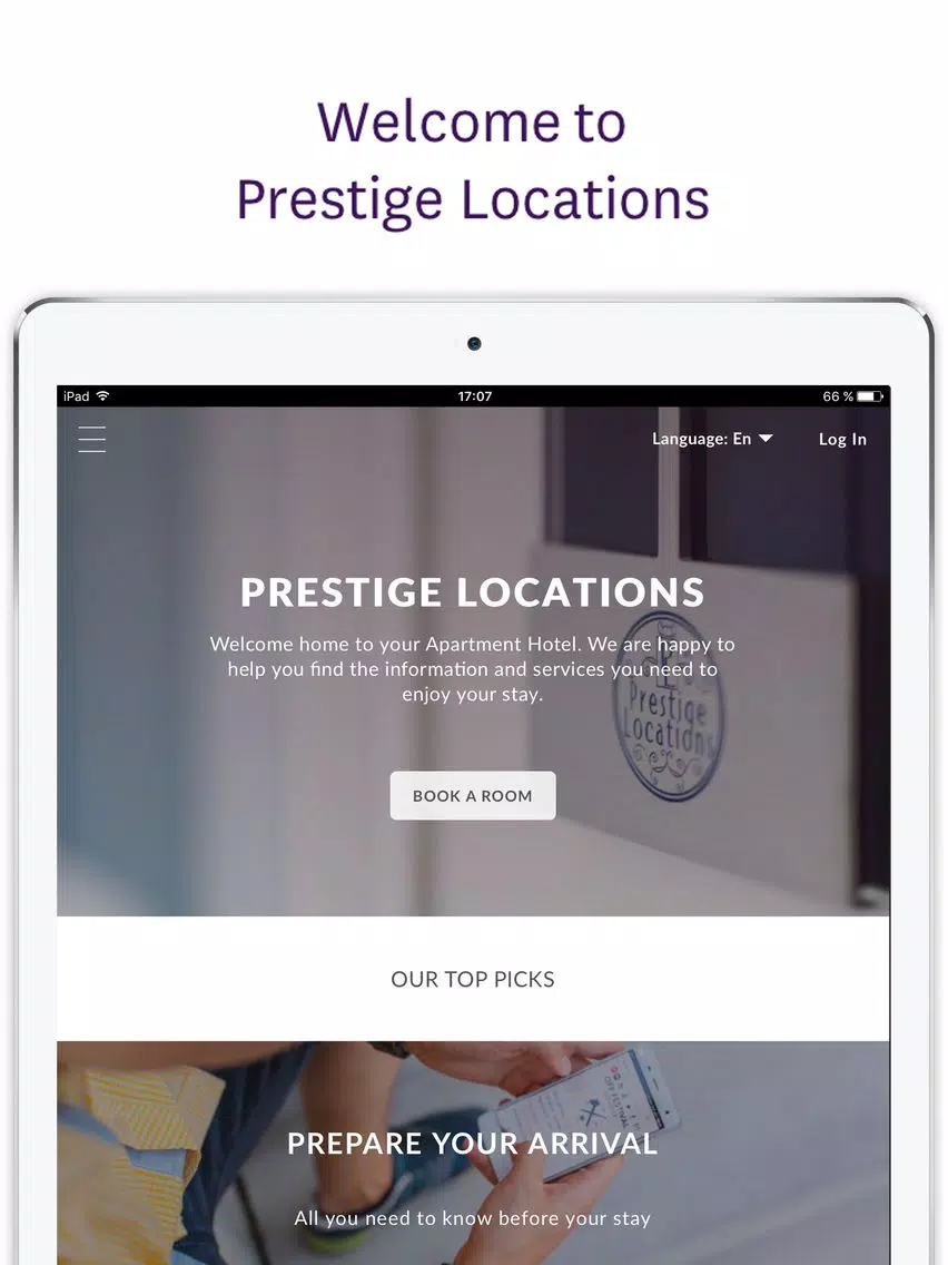 Prestige Locations iPad 应用截图