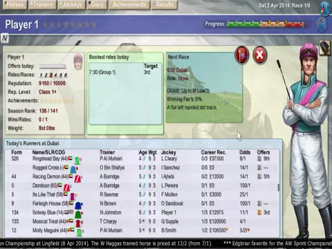 صور Jockey Rush Horse Racing UK iPad 