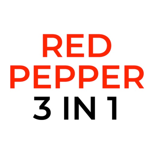 Red Pepper 3 In 1 Red Pepper 3 In 1
